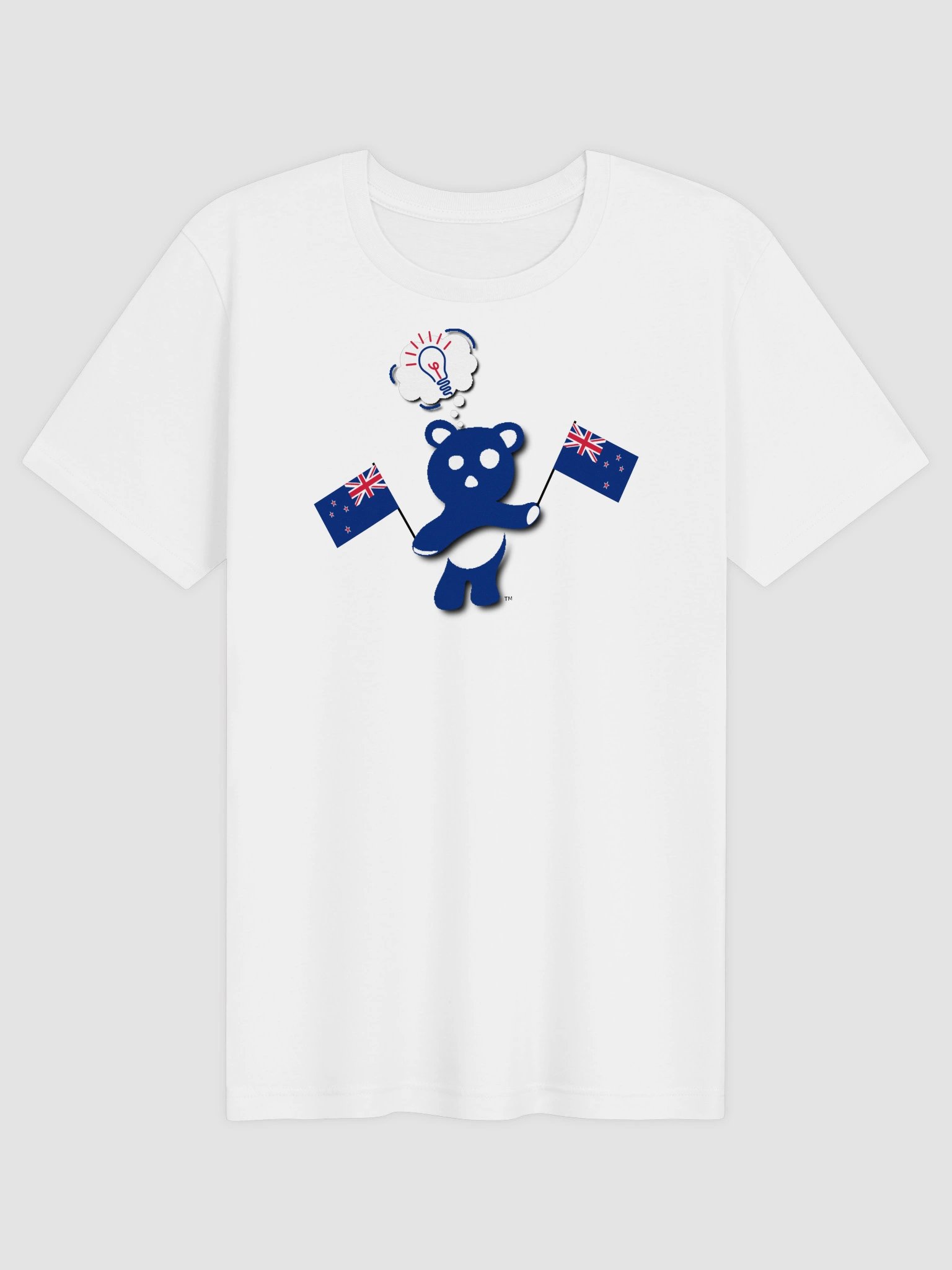 New Zealand — Country Bear T-Shirt | BehrBrained Media product image (27)