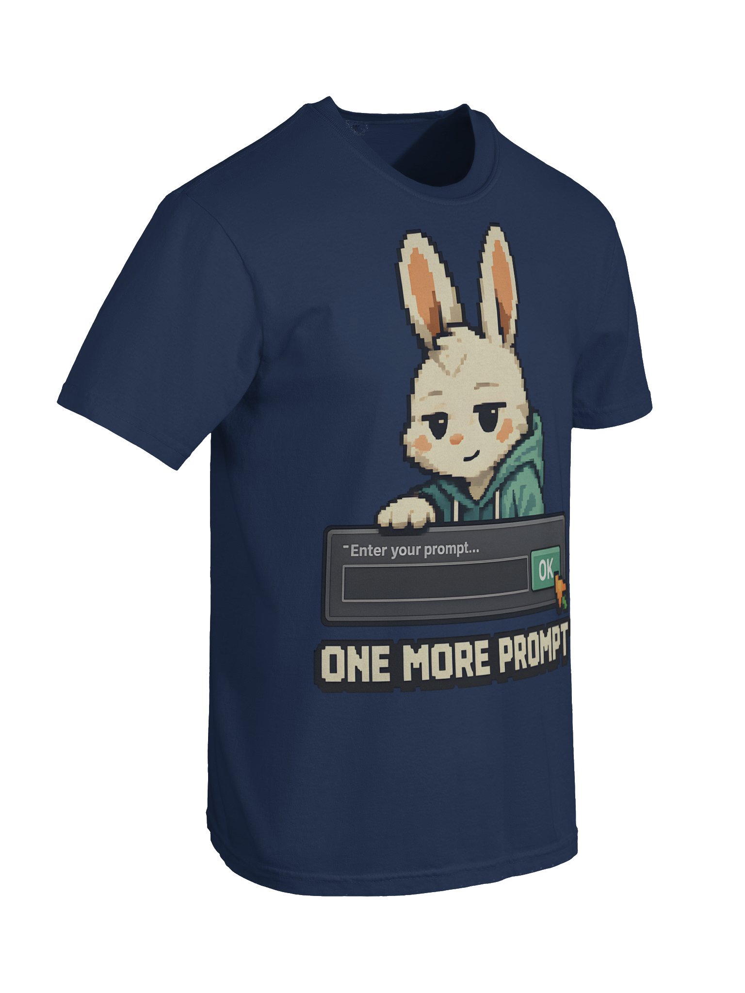 One More Prompt Rabbit T-Shirt product image (8)