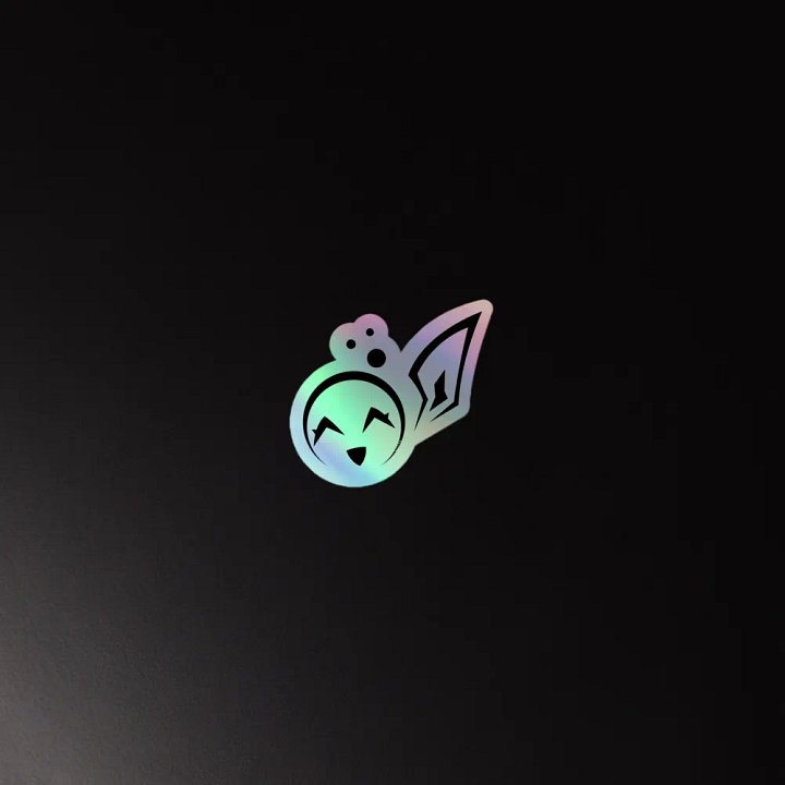 kiku holo sticker product image (2)