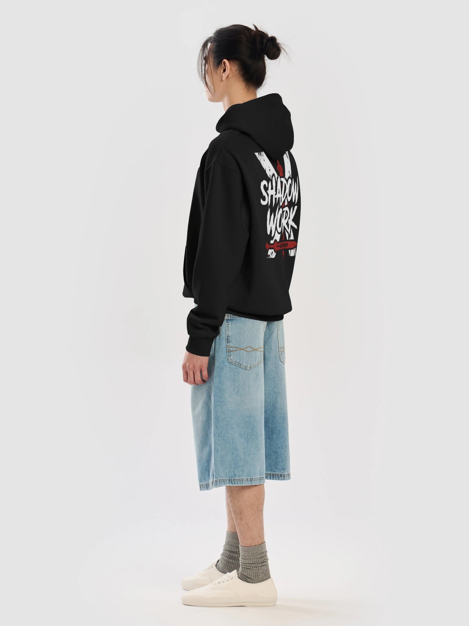 Shadow Work. - Heavyweight Oversized Hoodie product image (8)