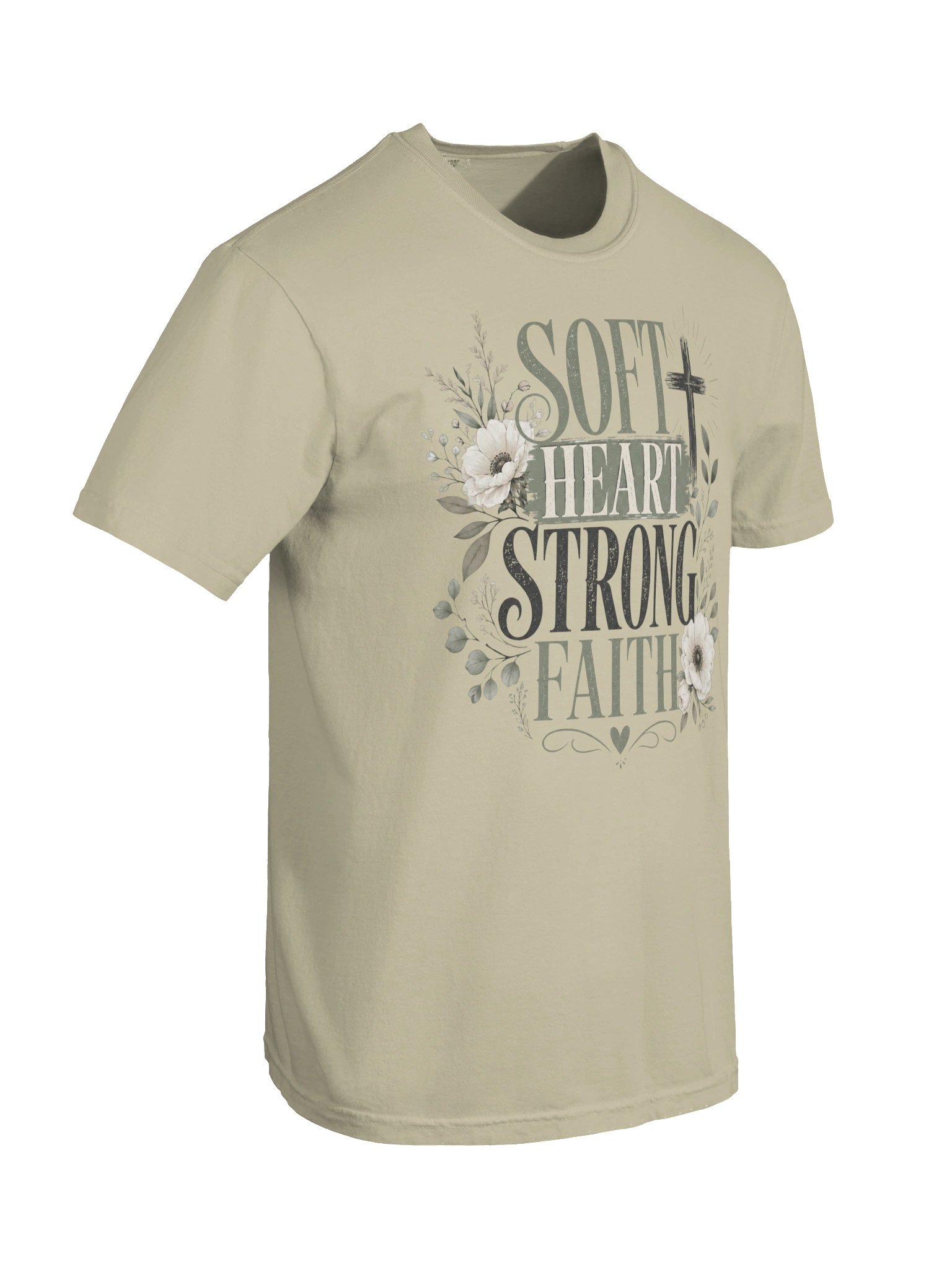 Soft Heart Strong Faith Tee product image (73)