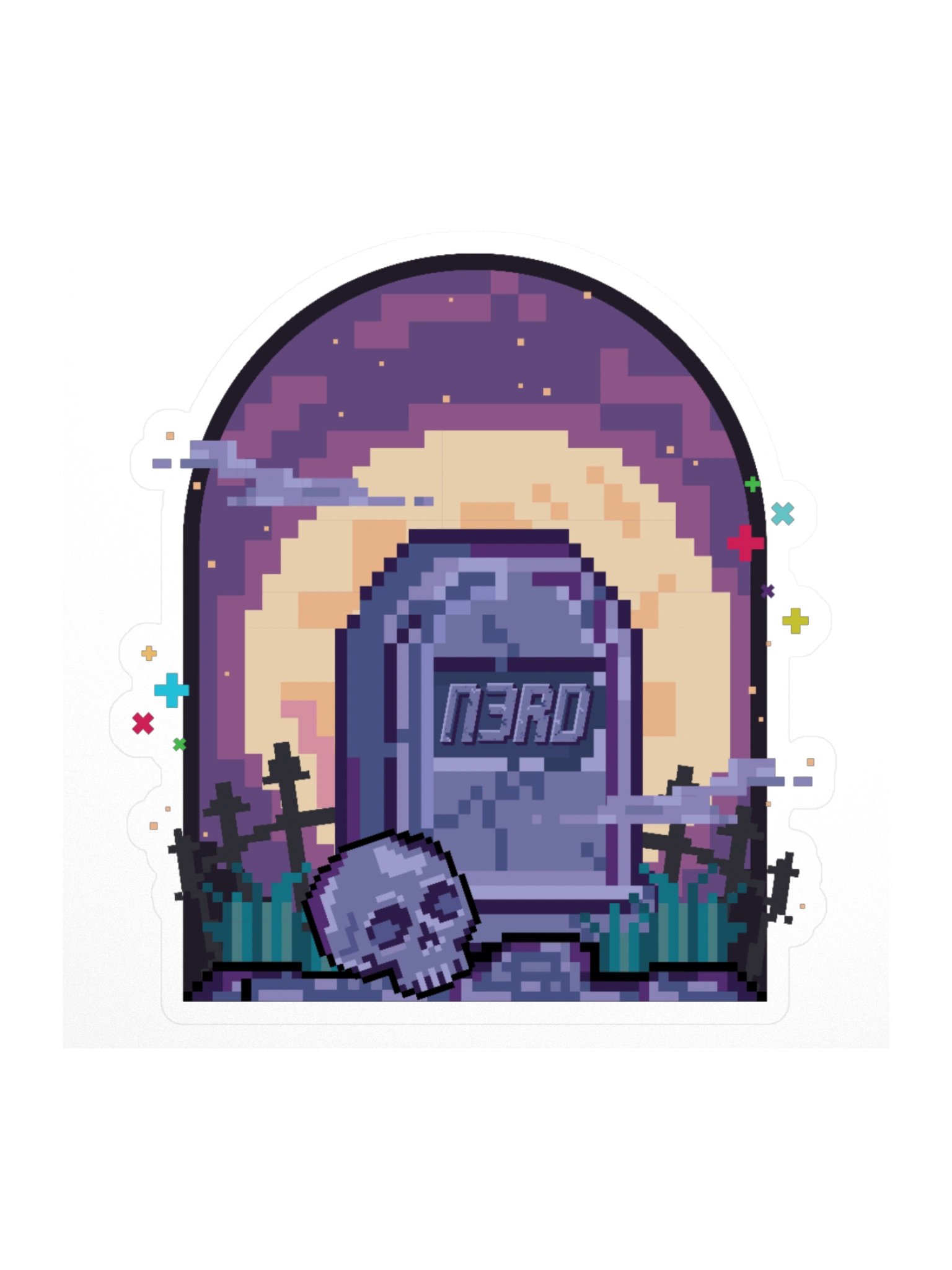 Hallownerd Sticker product image (1)