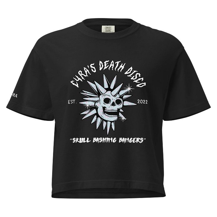 Death Disco Boxy Tee - Dark product image (1)