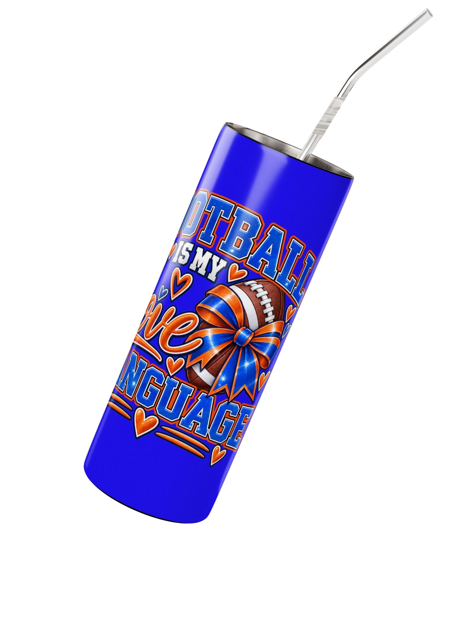 Football Is My Love Language Tumbler product image (4)