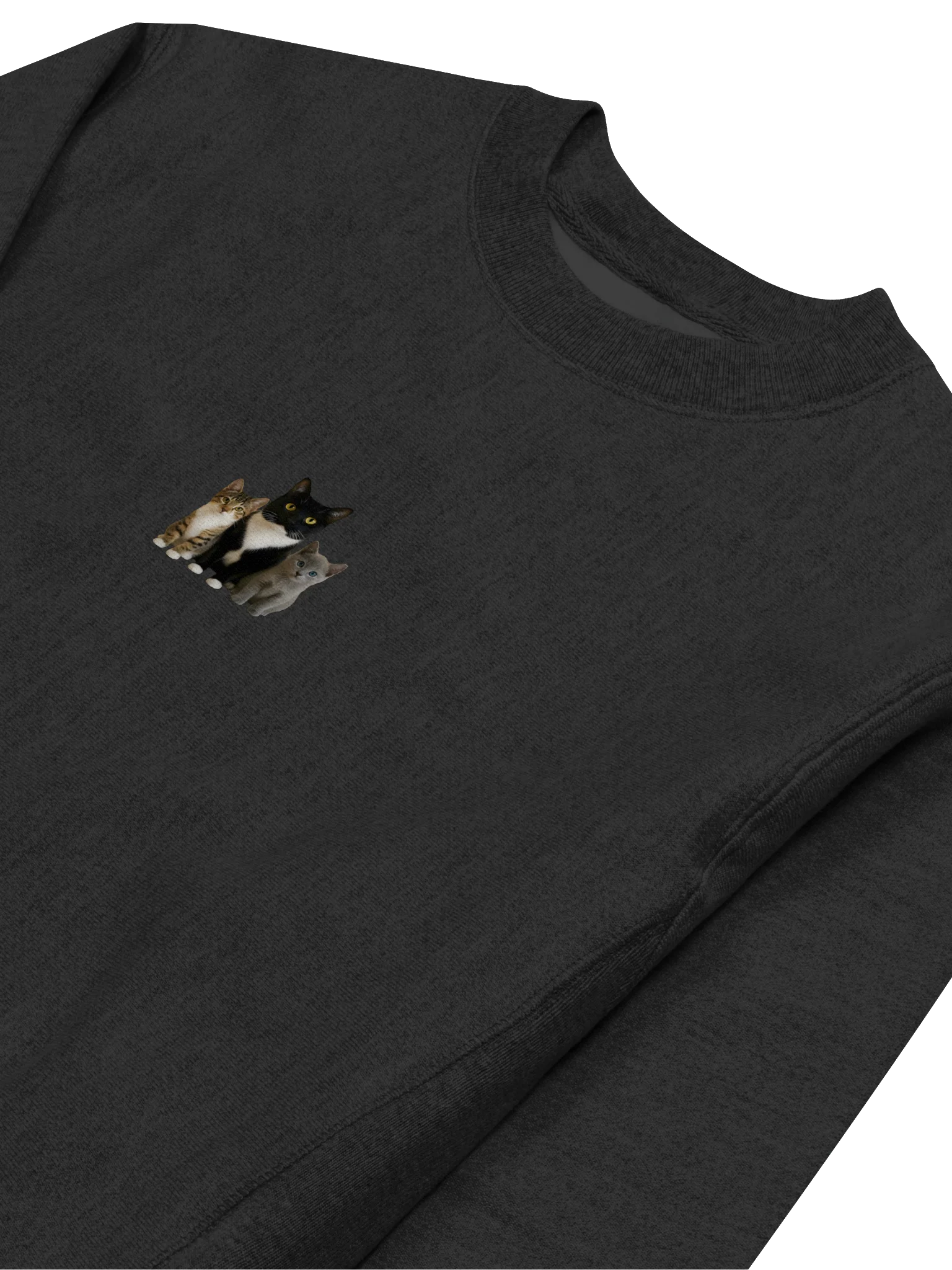 Realistic Cats & Katakan Logo Champion Sweatshirt product image (3)