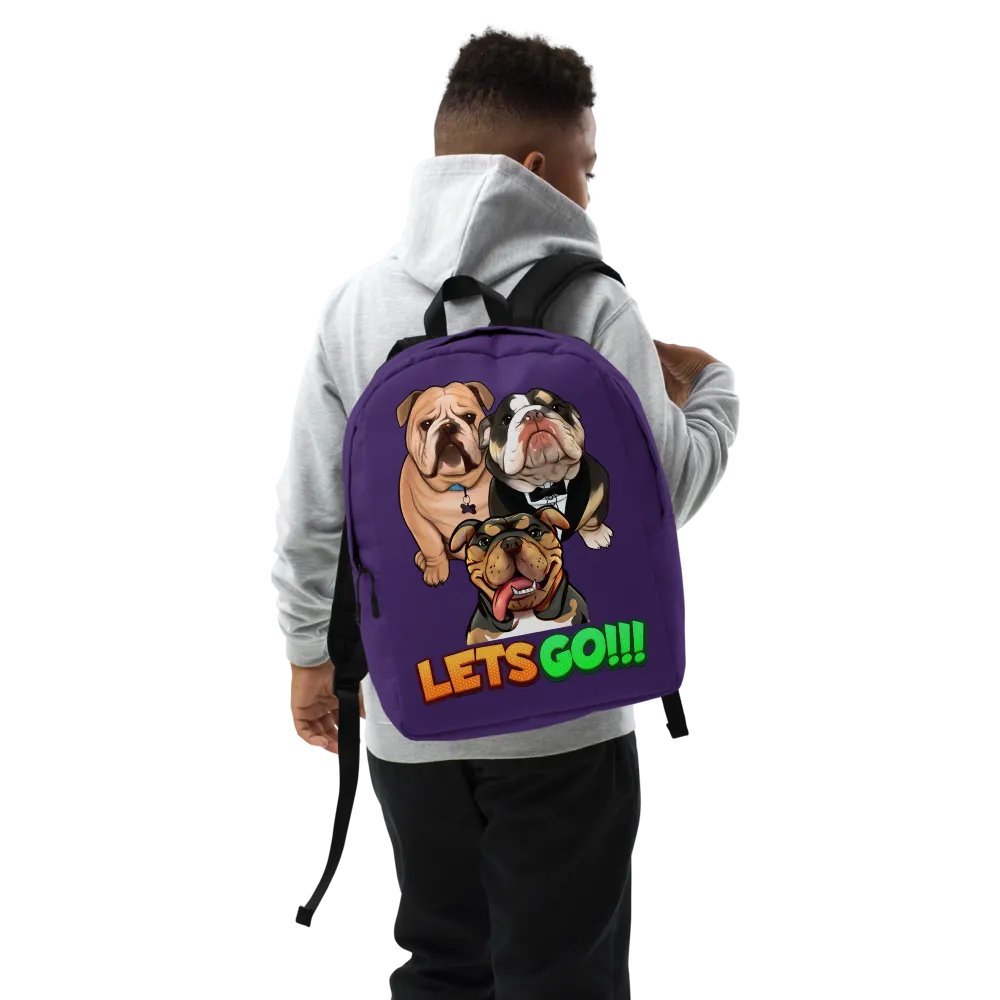 Straightedge Monster Let's Go!!! Backpack product image (9)