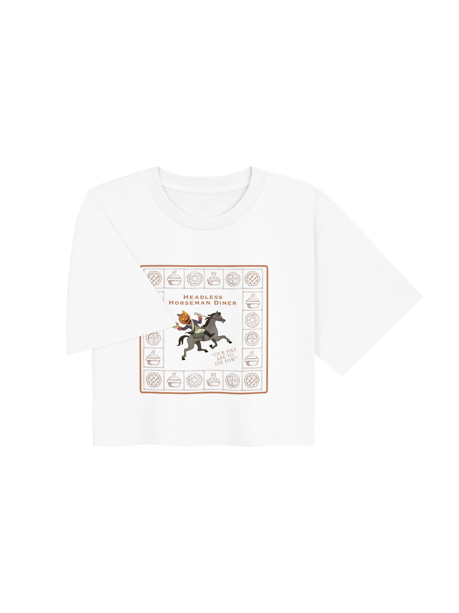 Headless Horseman Diner, So Many Pies Crop Top product image (3)