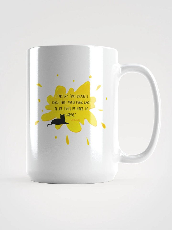 Vaikauri Wisdom White Glossy Mug product image (1)