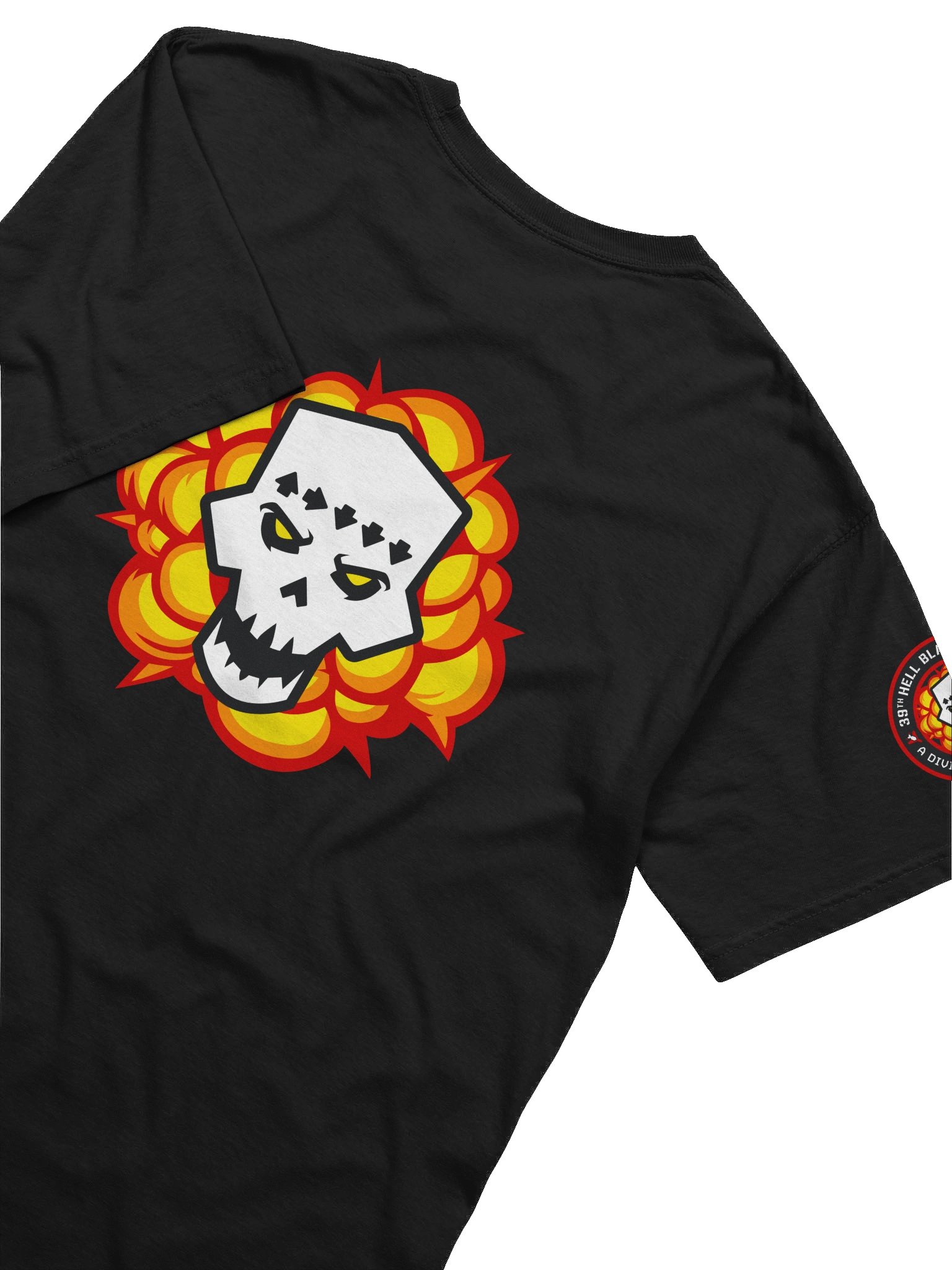 Hell Blast Skull T-Shirt product image (2)