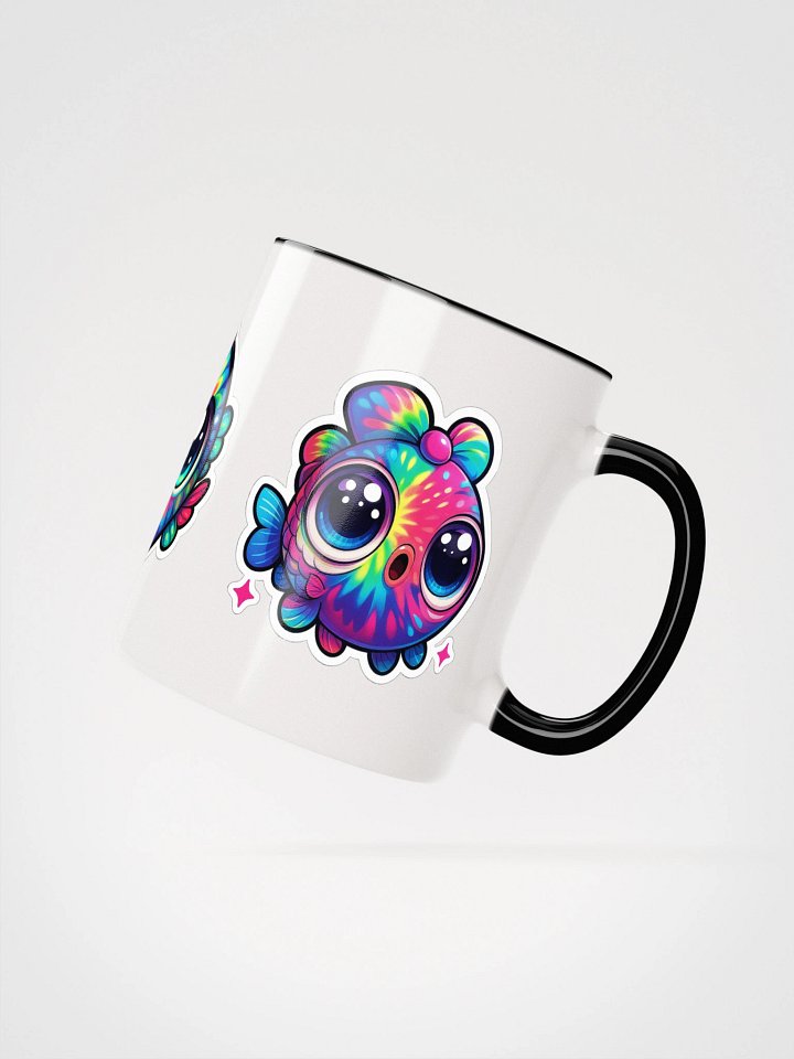 Tie Dye Fishies Trio Ceramic Mug product image (25)