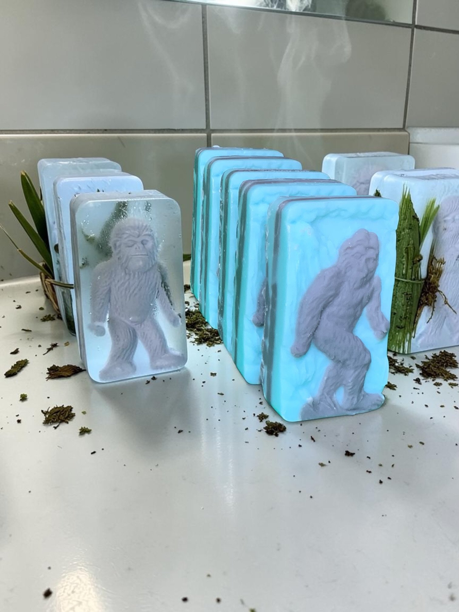 Dapper Squatch Soap — Patchouli Vetiver Lard Bar Soap product image (4)