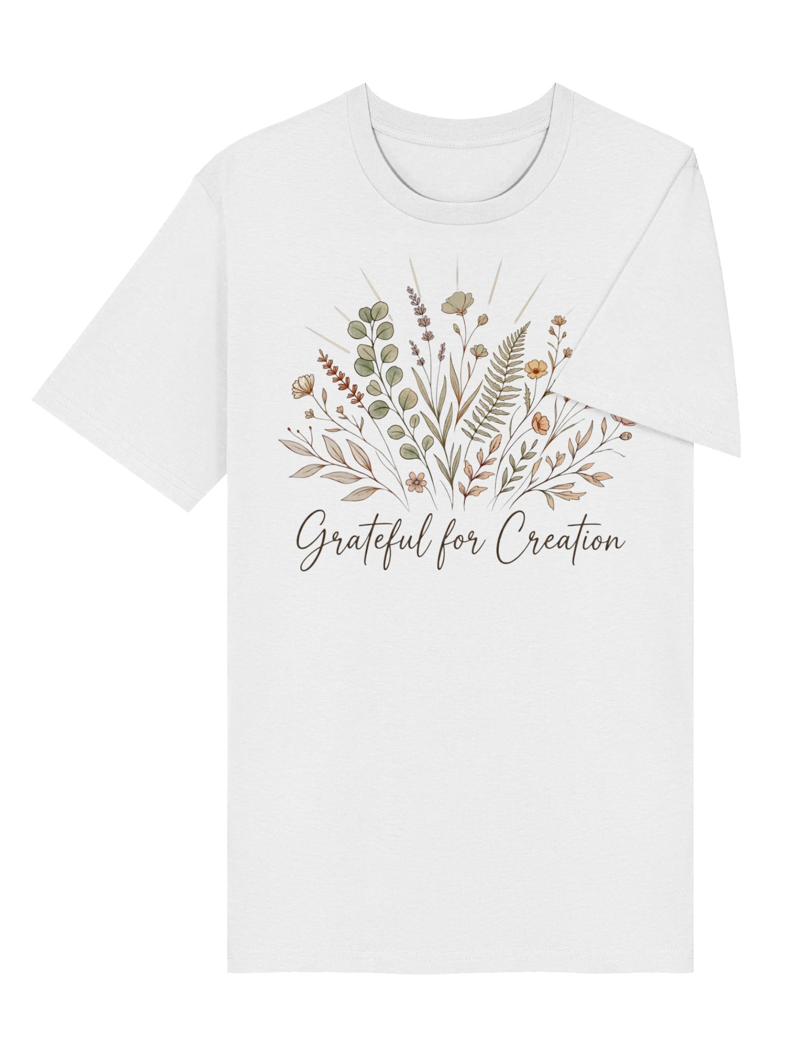 Grateful for Creation – Creation Care Faith Organic Cotton T-Shirt product image (23)