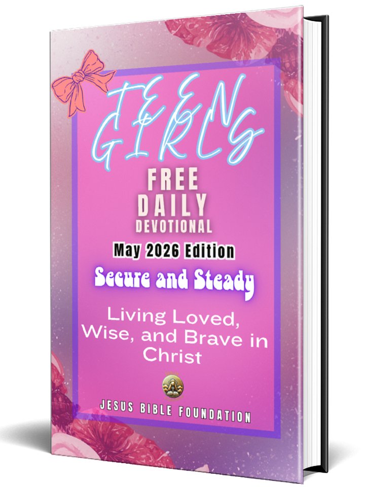 Teen Girls Free Daily Devotional May 2026 Edition: Secure and Steady: Living Loved, Wise, and Brave in Christ product image (1)