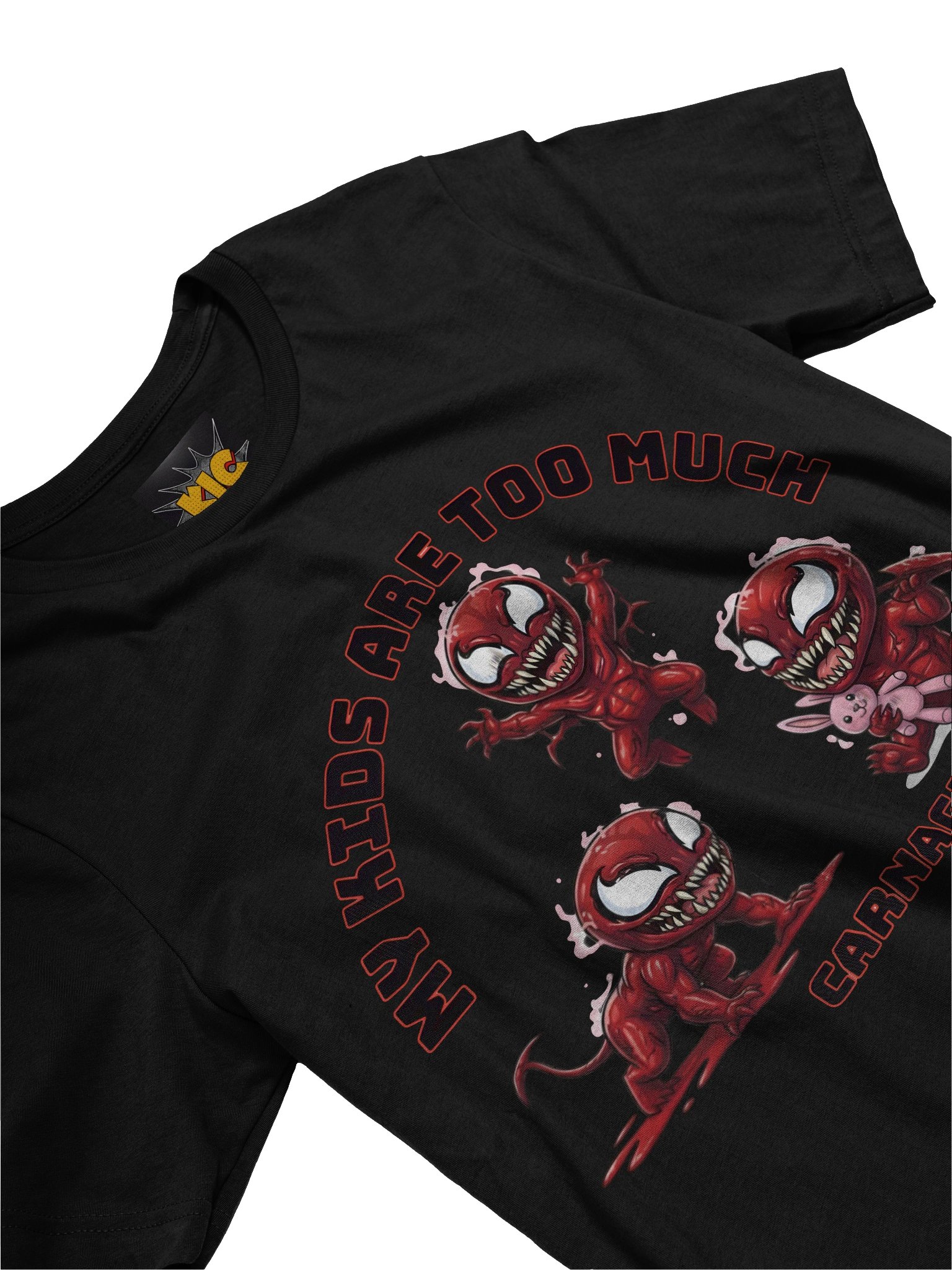 "My Kids Are Too Much" Carnage Tee product image (20)