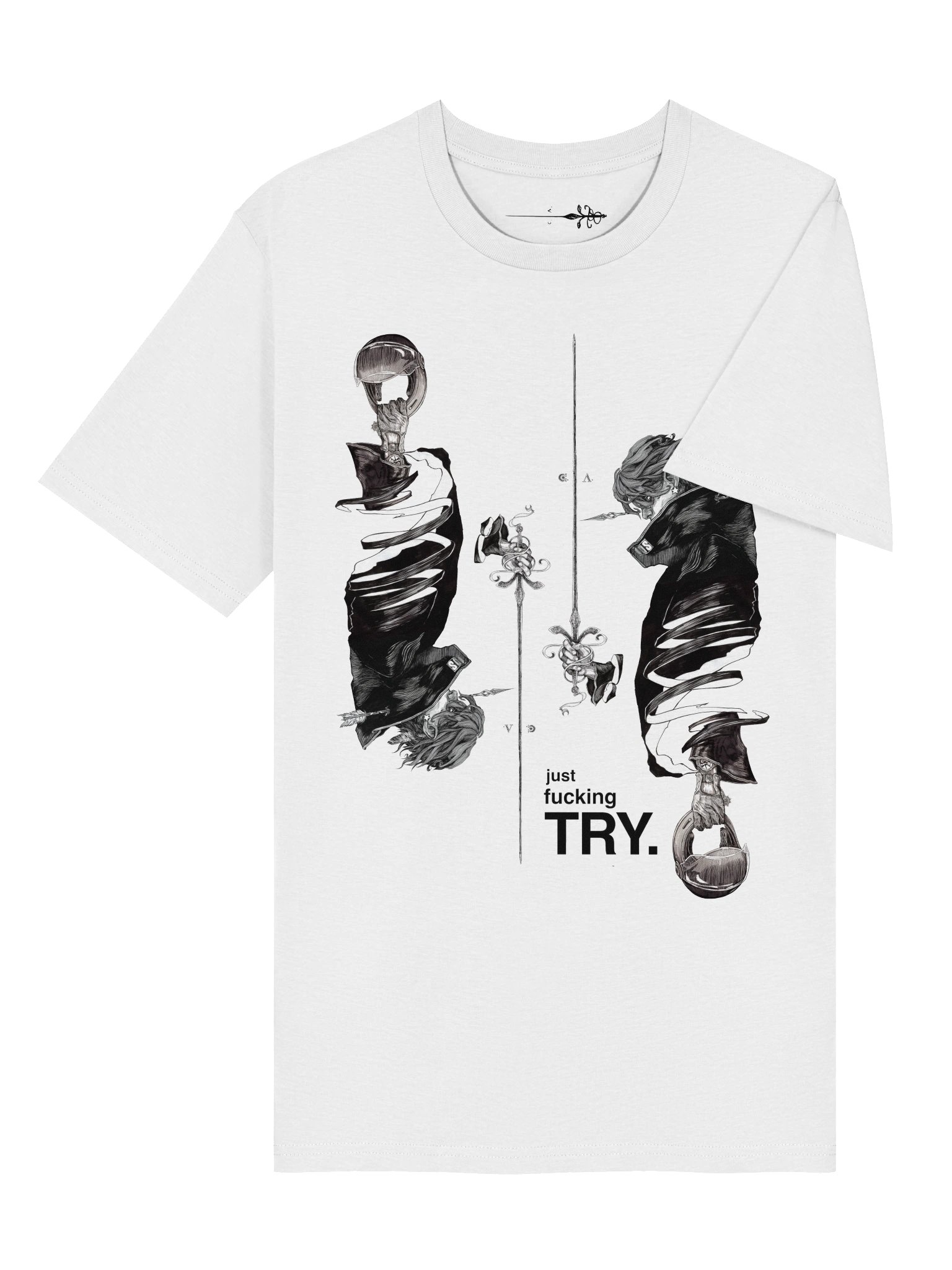 "Just TRY" Unisex T-Shirt product image (6)