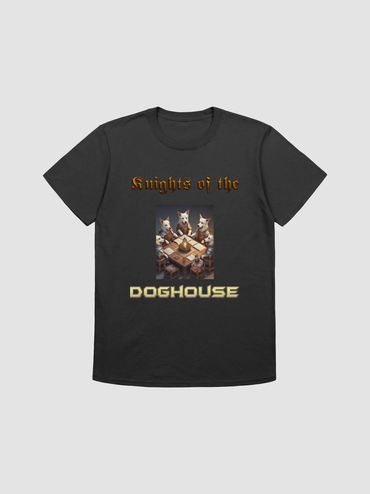 Knights of the Doghouse Collab T-Shirt Alt Art product image (3)