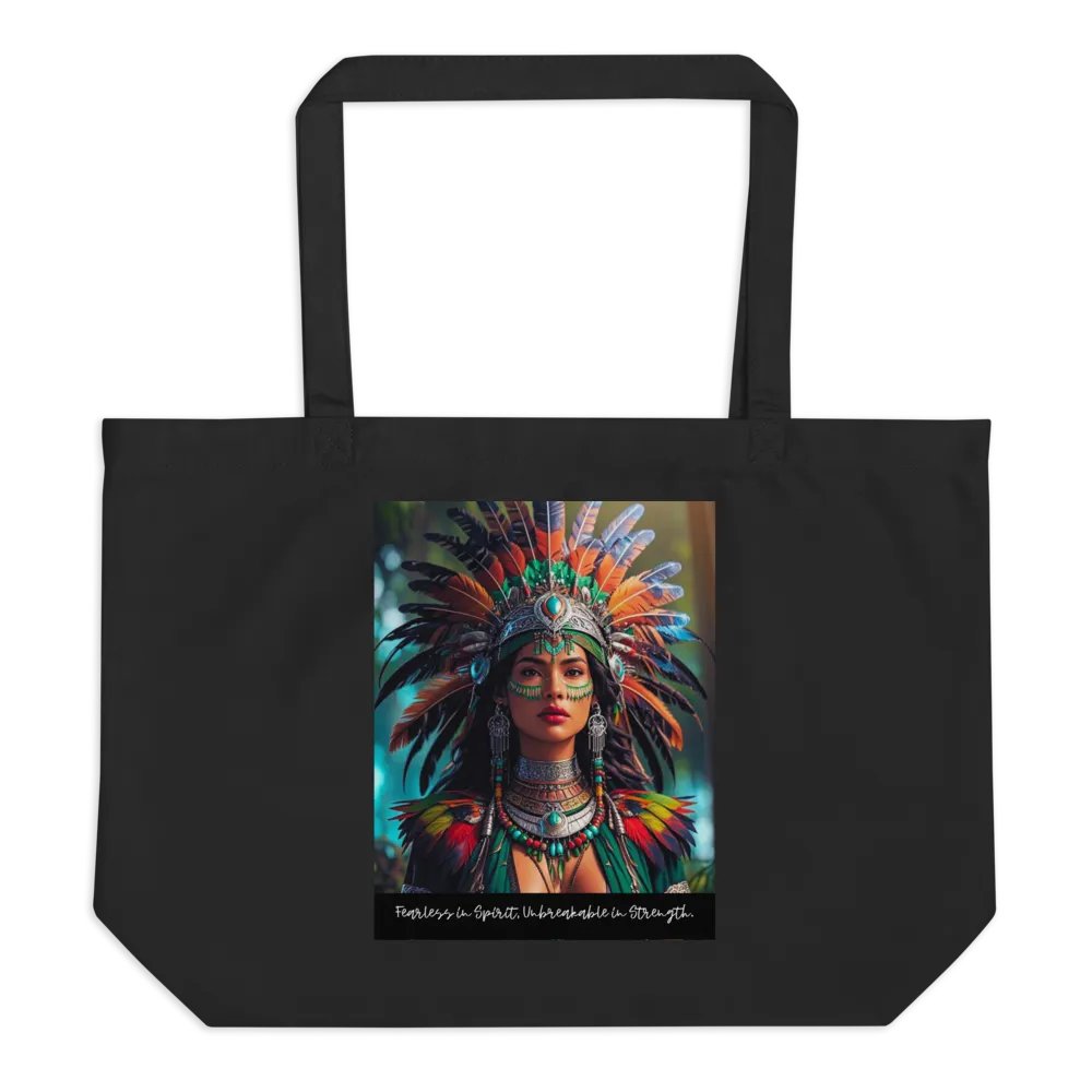 Fearless in Spirit and Unbreakable in Strength - Organic Cotton Tote product image (1)