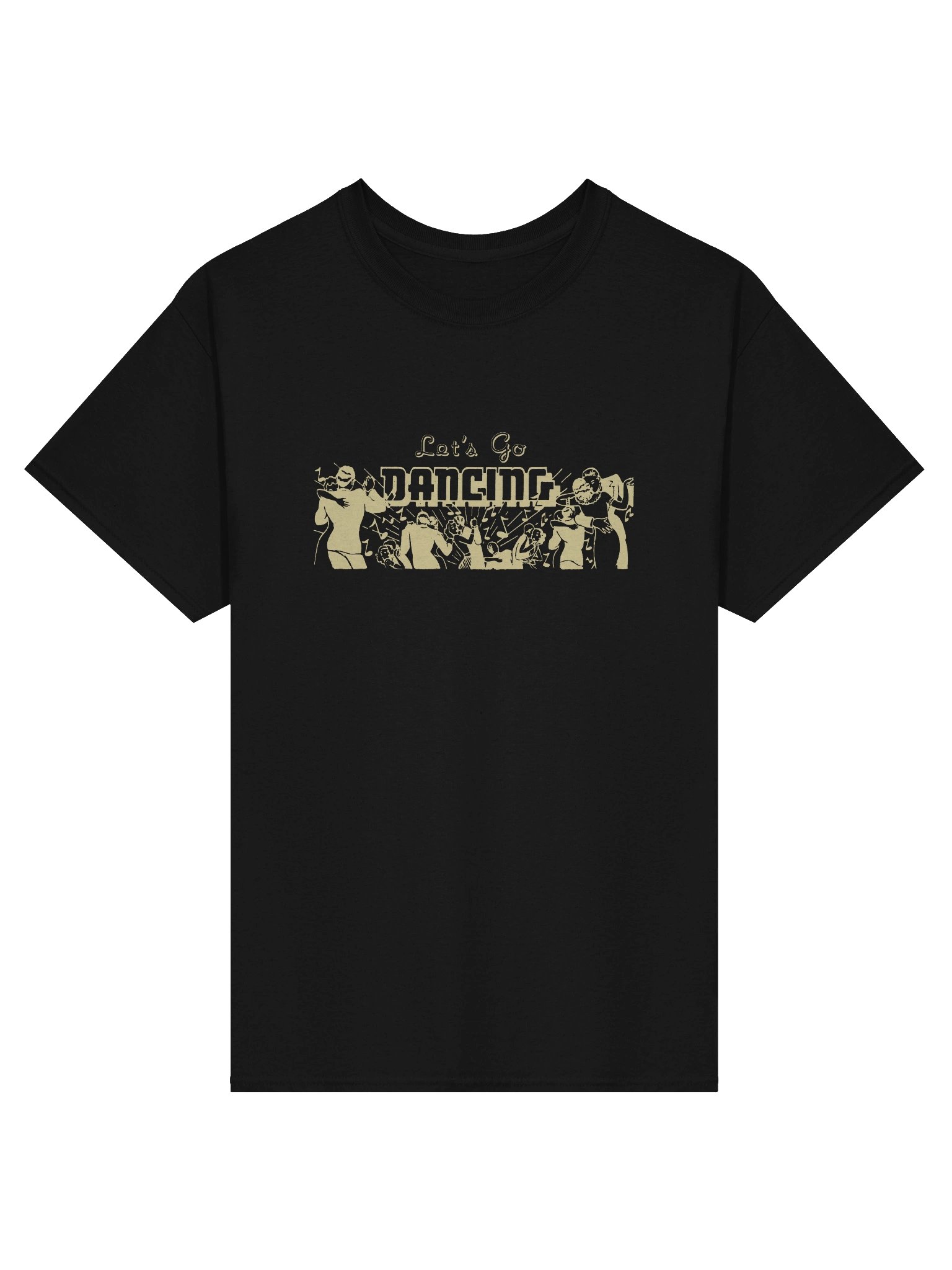 'Let's Go Dancing' T-Shirt — Dark product image (1)