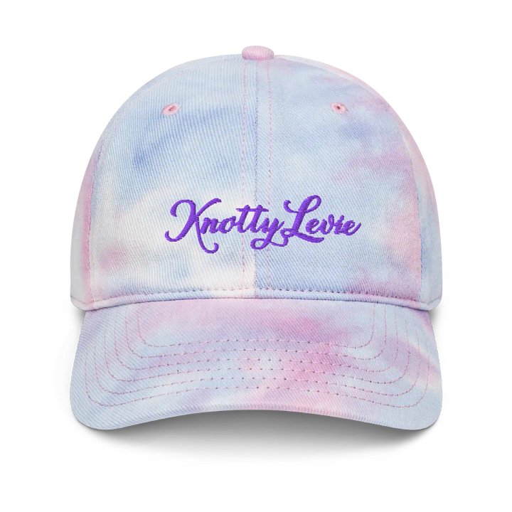 Knotty Levie Tie-Dye embroidered cap product image (2)