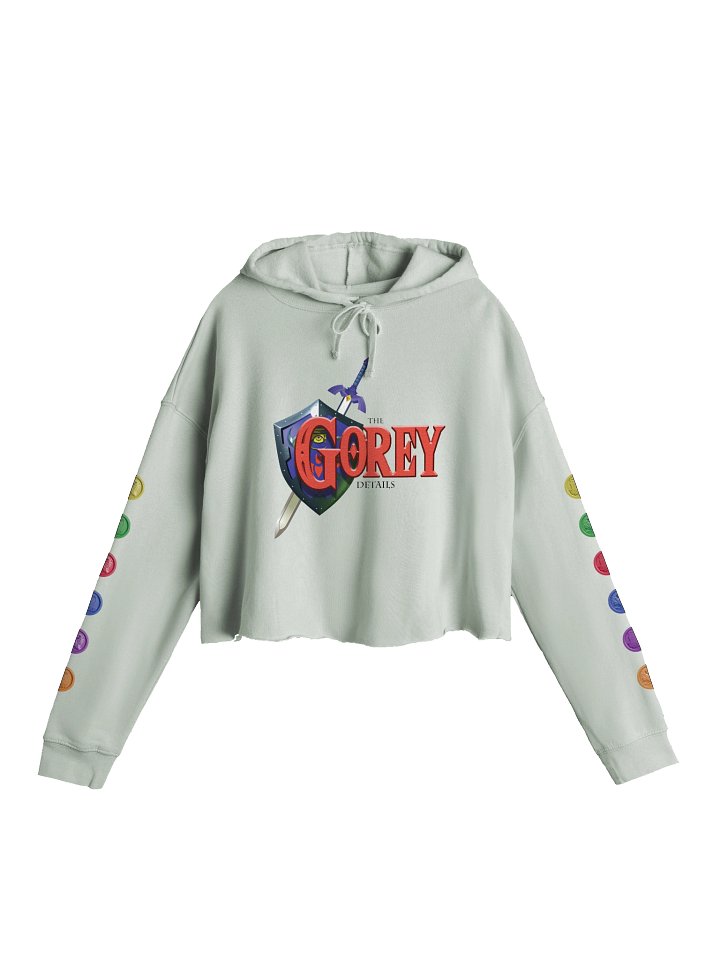 Hero of Time - Independent Trading Co. Women’s Lightweight Cropped Hoodie product image (14)