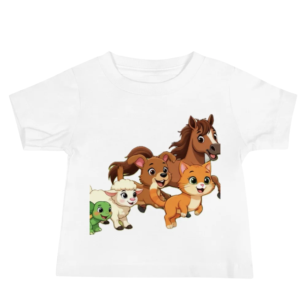 Cute Farm Animals Toddler T-shirt product image (2)
