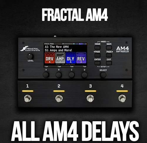 Fractal AM4 Delays Demo – Every Delay Type in One Video

Fractal AM4 Delays Demo I’ve just released a new Fractal AM4 video, ...