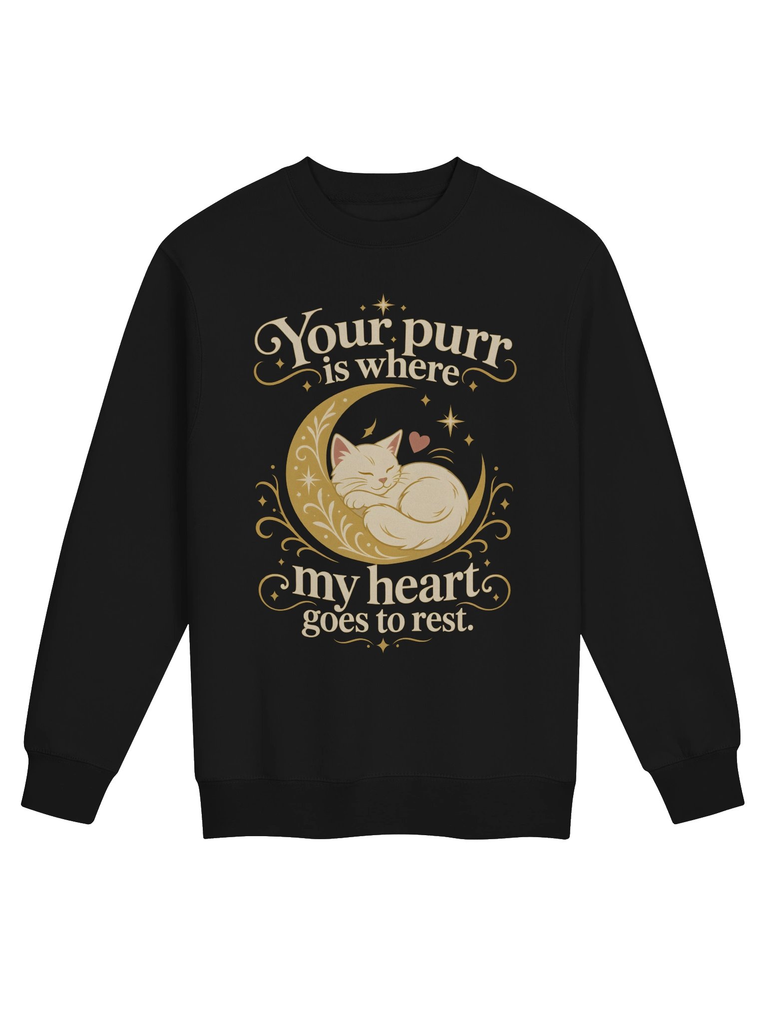 Your Purr Is Where My Heart Goes To Rest [Sweatshirt] product image (5)