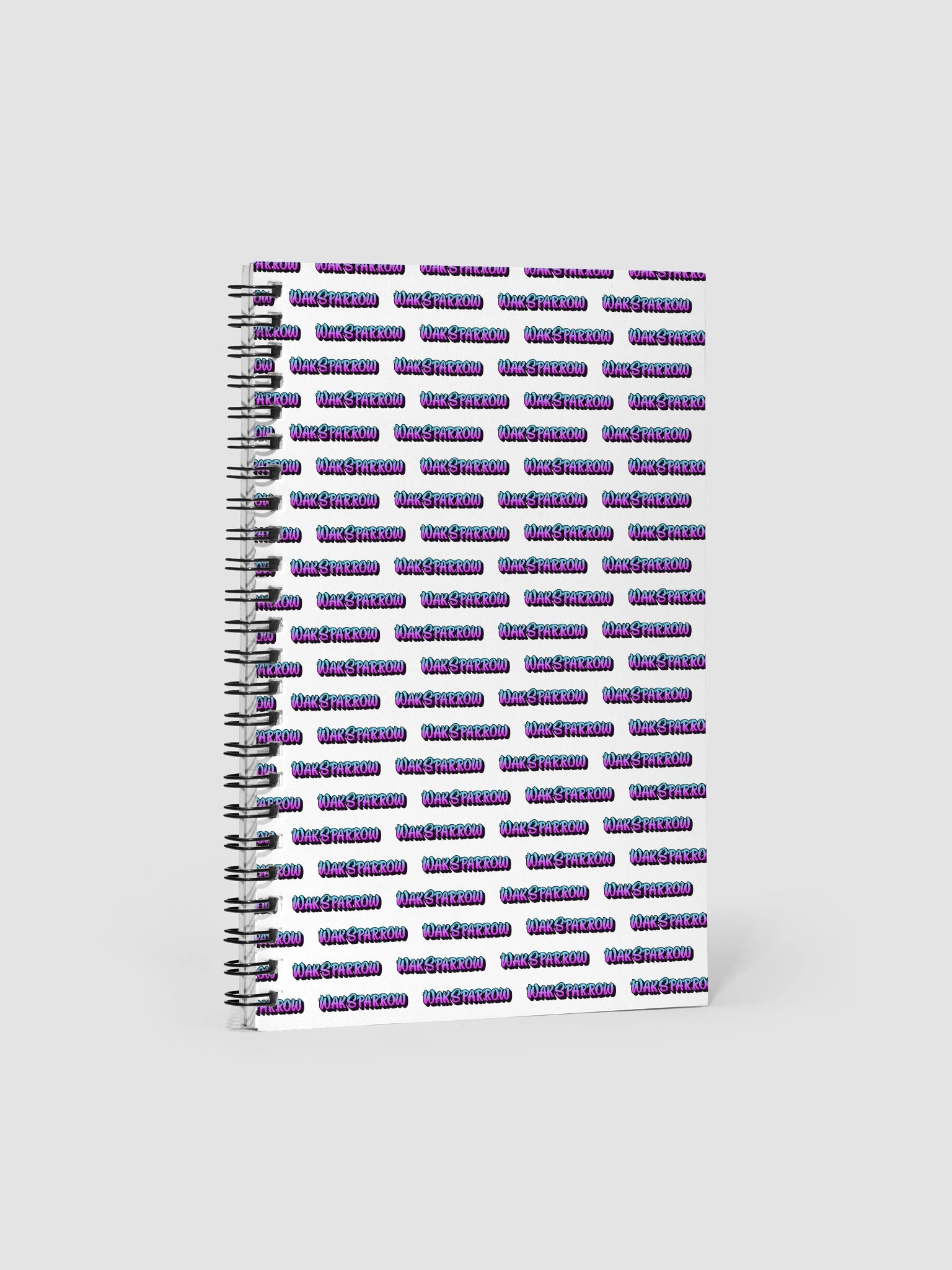 WakSparrow Spiral Notebook product image (1)