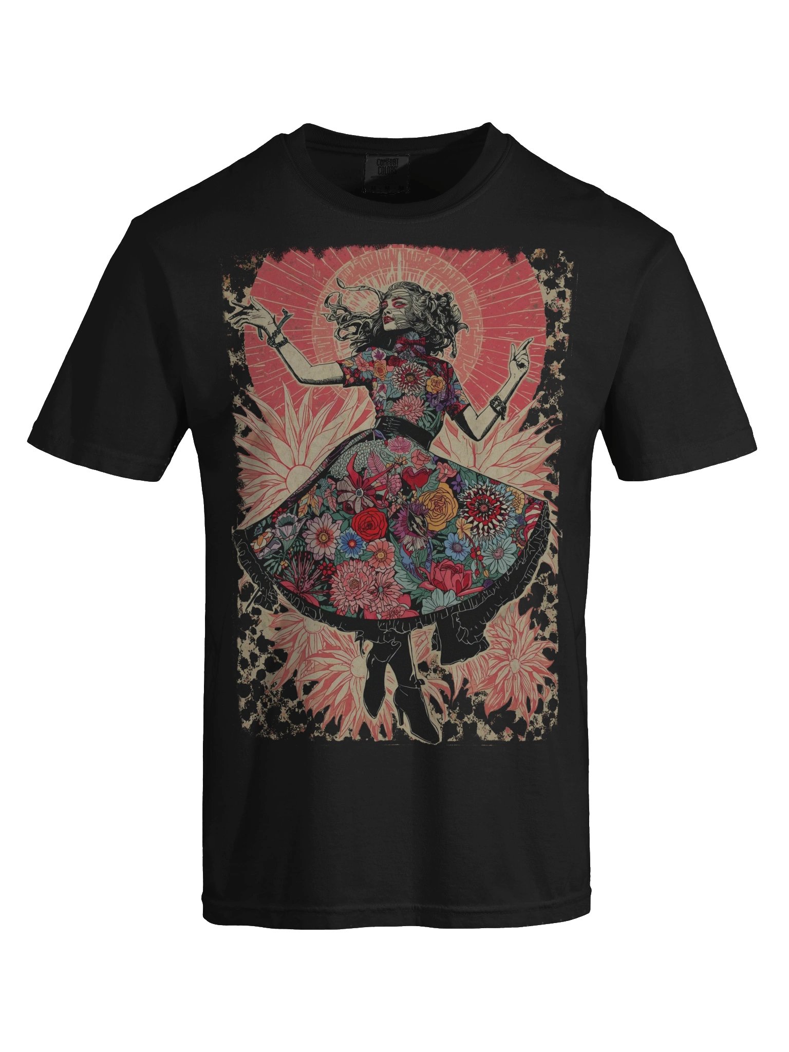 Floral Halo Dancer Heavyweight Tee product image (2)