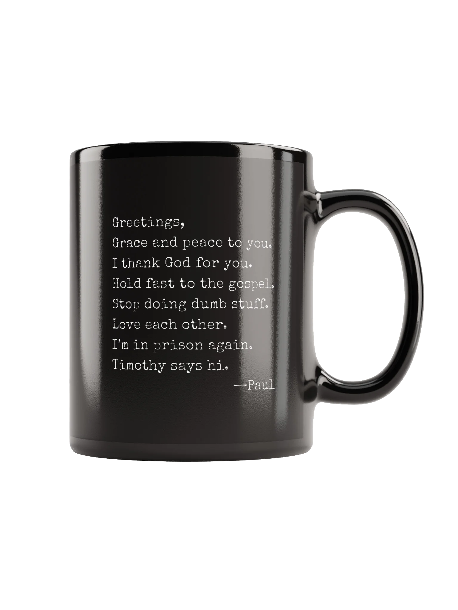Paul, Summarized Mug product image (3)