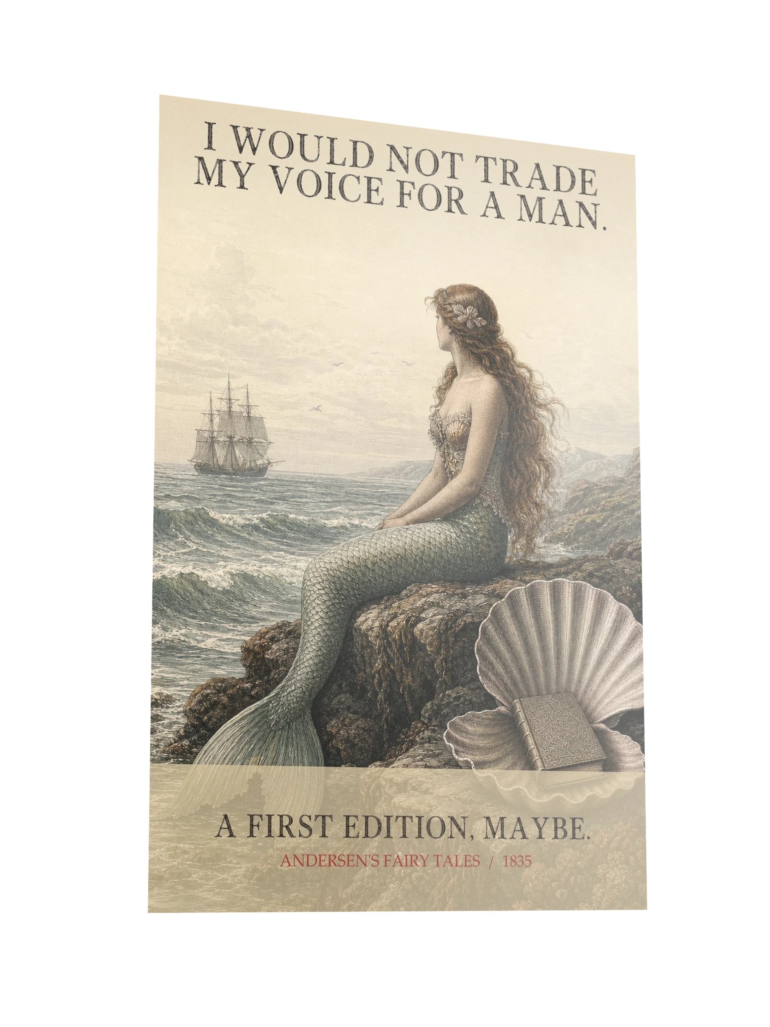 Would Not Trade Voice For Man First -- Andersens Fairy Tales Art Print product image (10)
