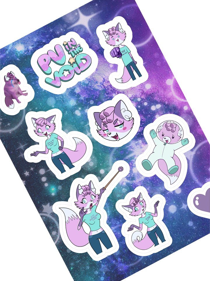PV in the Void stickers pack 1 product image (1)