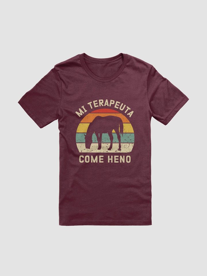 "Mi terpapeuta come heno" t-shirt product image (1)