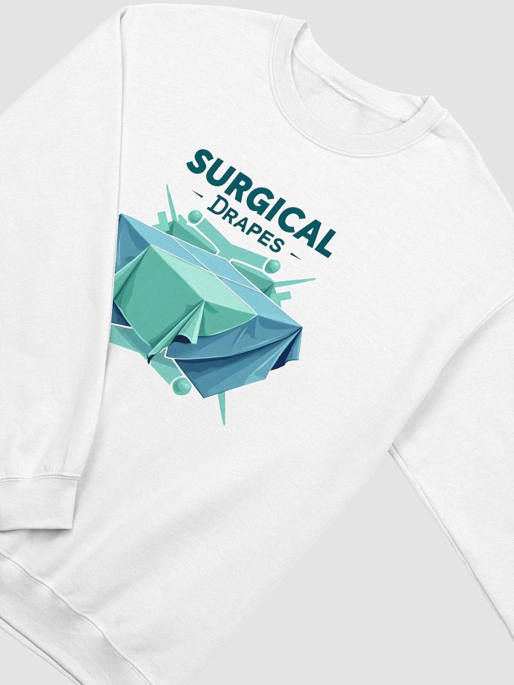 Surgical Drapes Illustration Crewneck Sweatshirt product image (7)