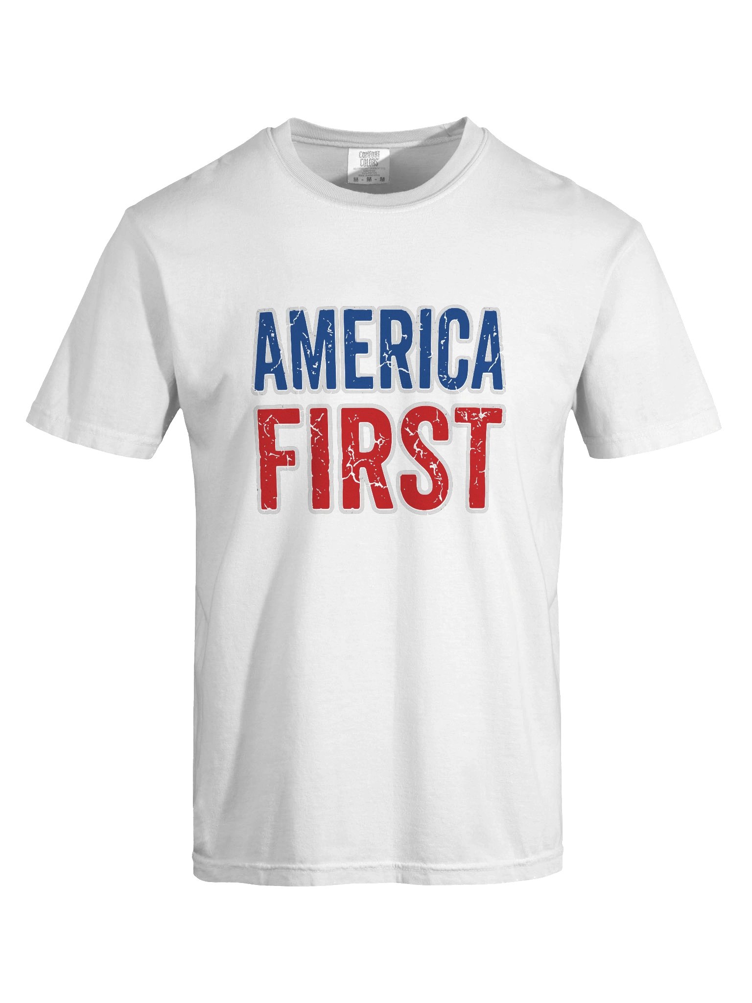 America First - Bold Patriotic T-Shirt | Red White & Blue product image (17)
