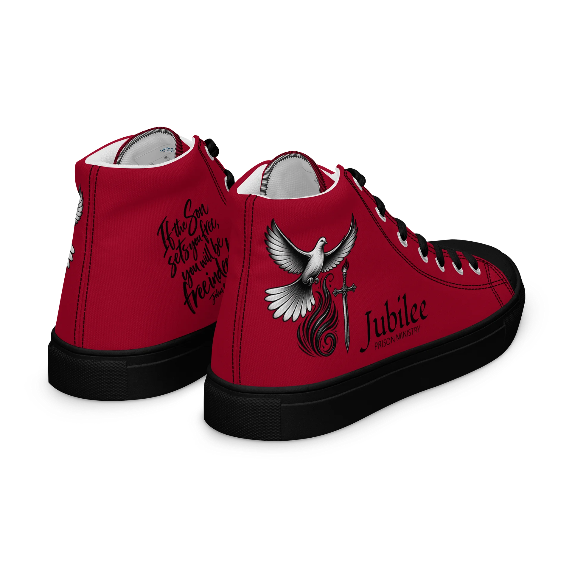 Men's Jubilee High-tops - Red product image (7)