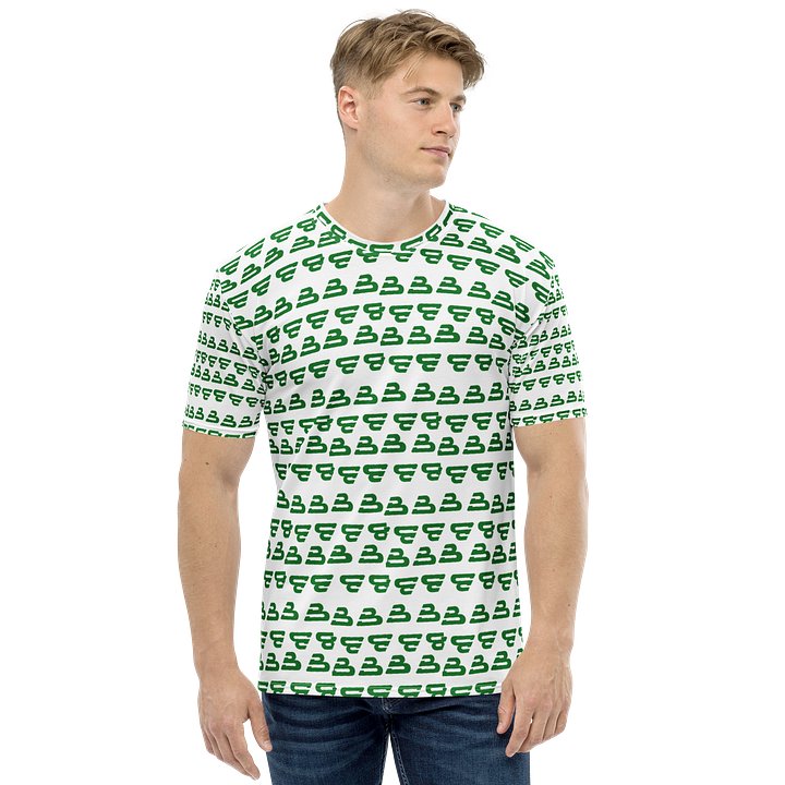 Bright Green Blacktron 'B' T-Shirt product image (1)