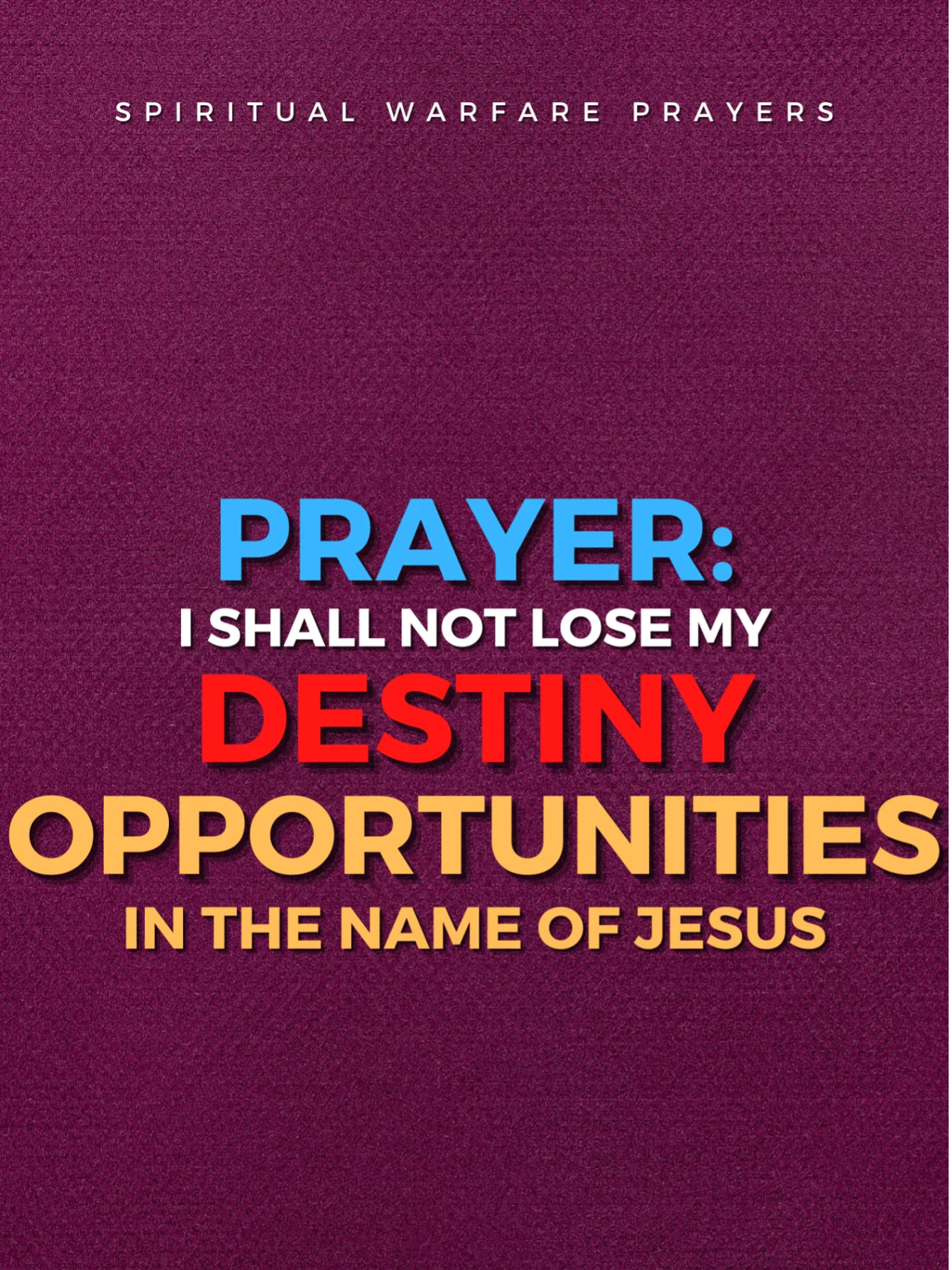 Prayer Against Opportunity Loss product image (1)