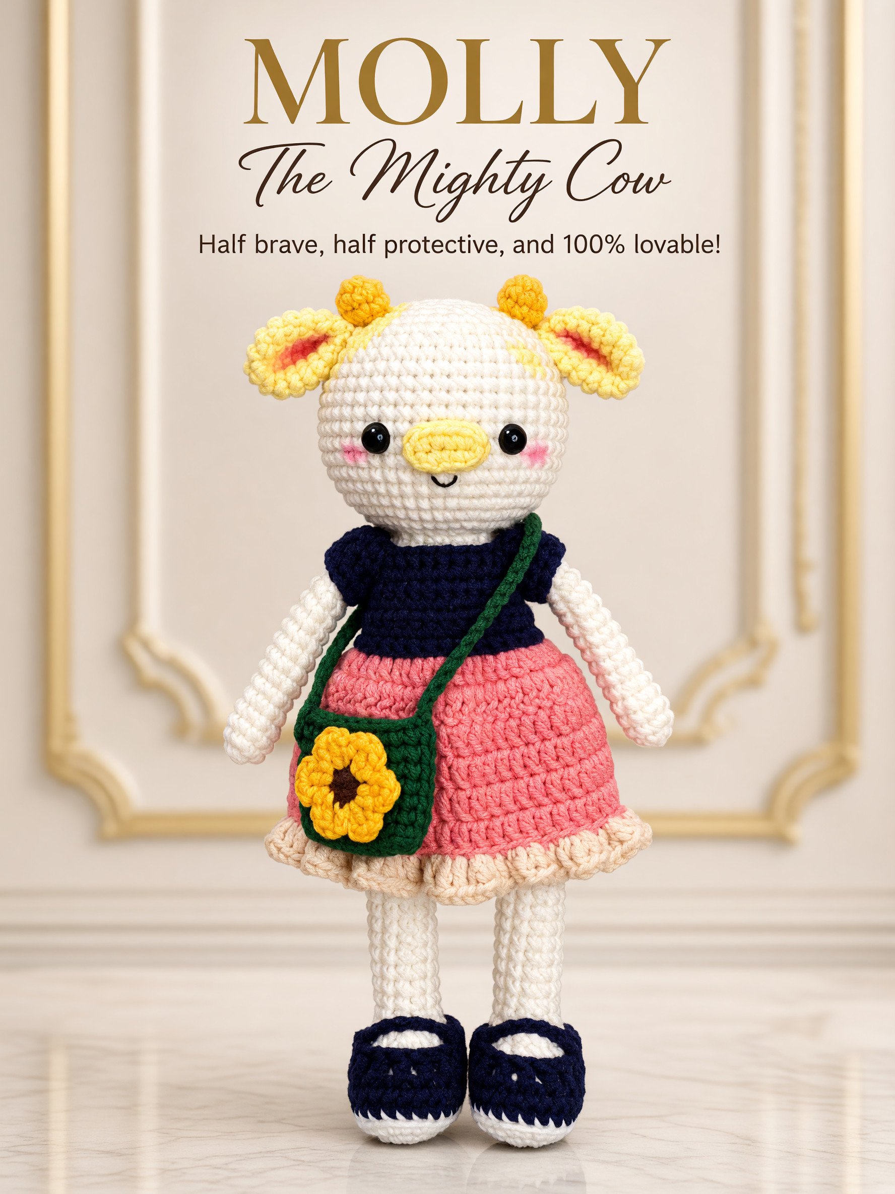 PDF Pattern | Molly the Mighty Cow – Amigurumi Crochet Pattern product image (4)
