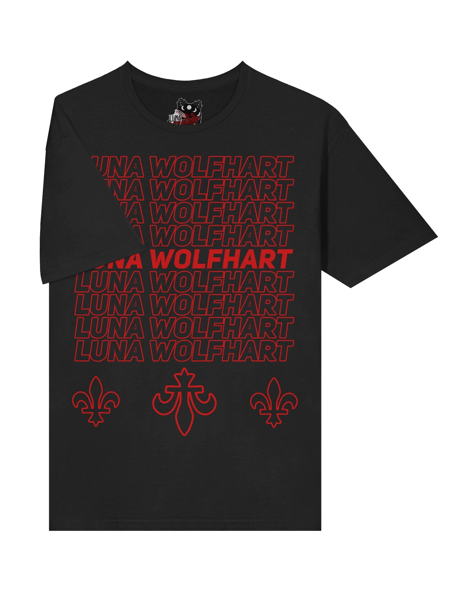 Red Outline T-Shirt product image (5)