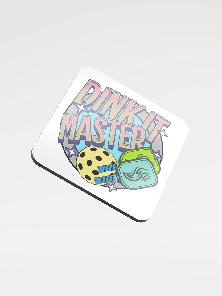 Dink It Master Pickleball Stylish Coaster Set product image (2)