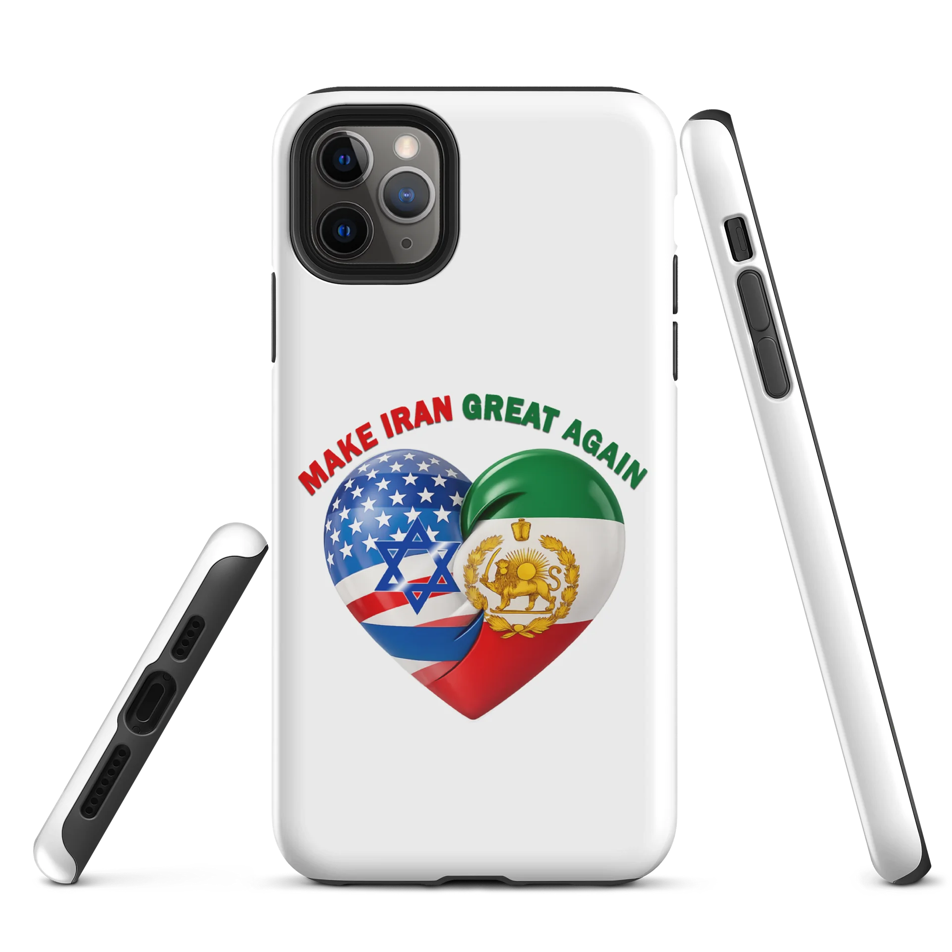 MAKE IRAN GREAT AGAIN Defender Shield iPhone® Case product image (1)