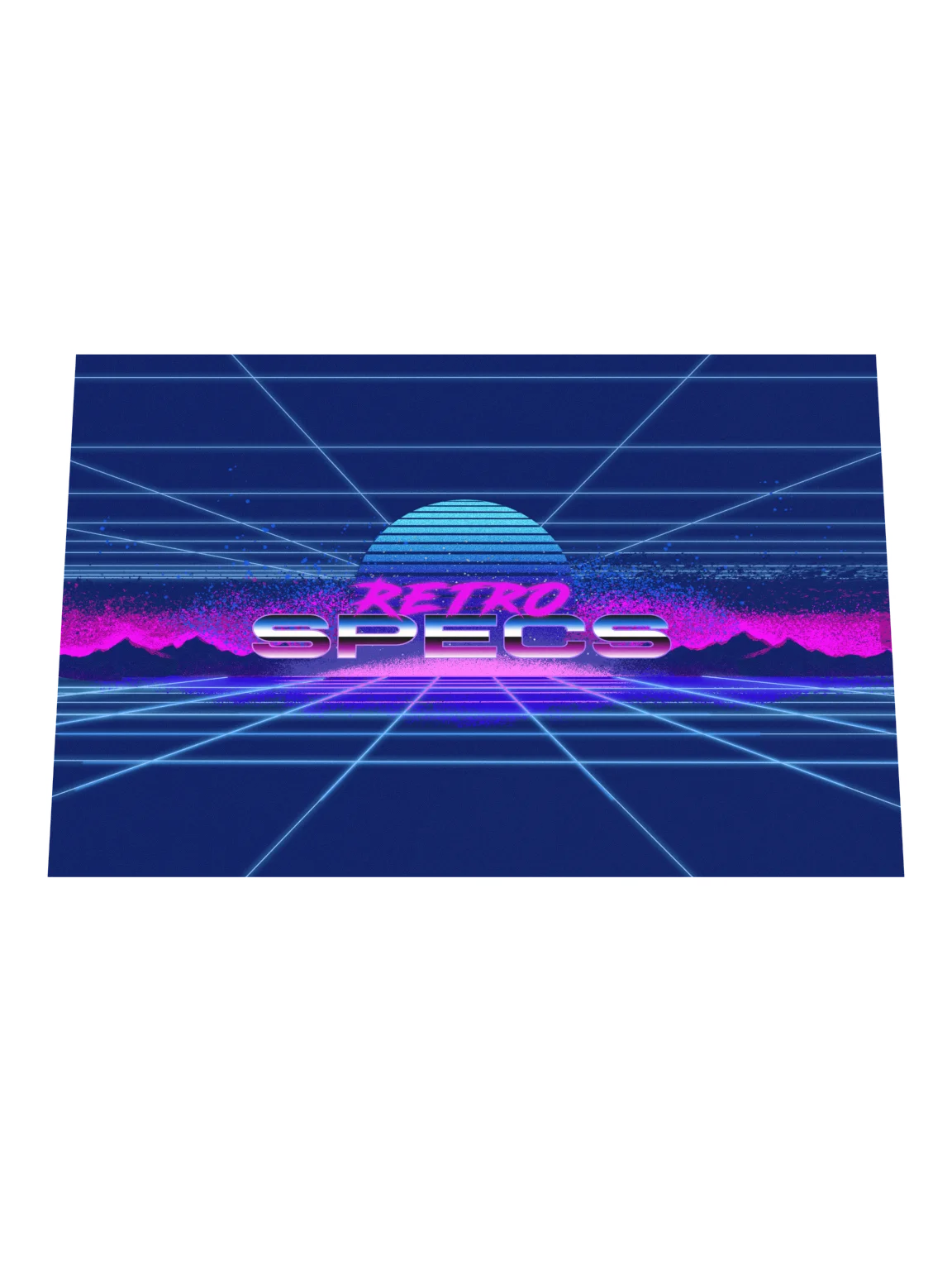 RETRO SPECS: Grid Lanscape Poster product image (2)