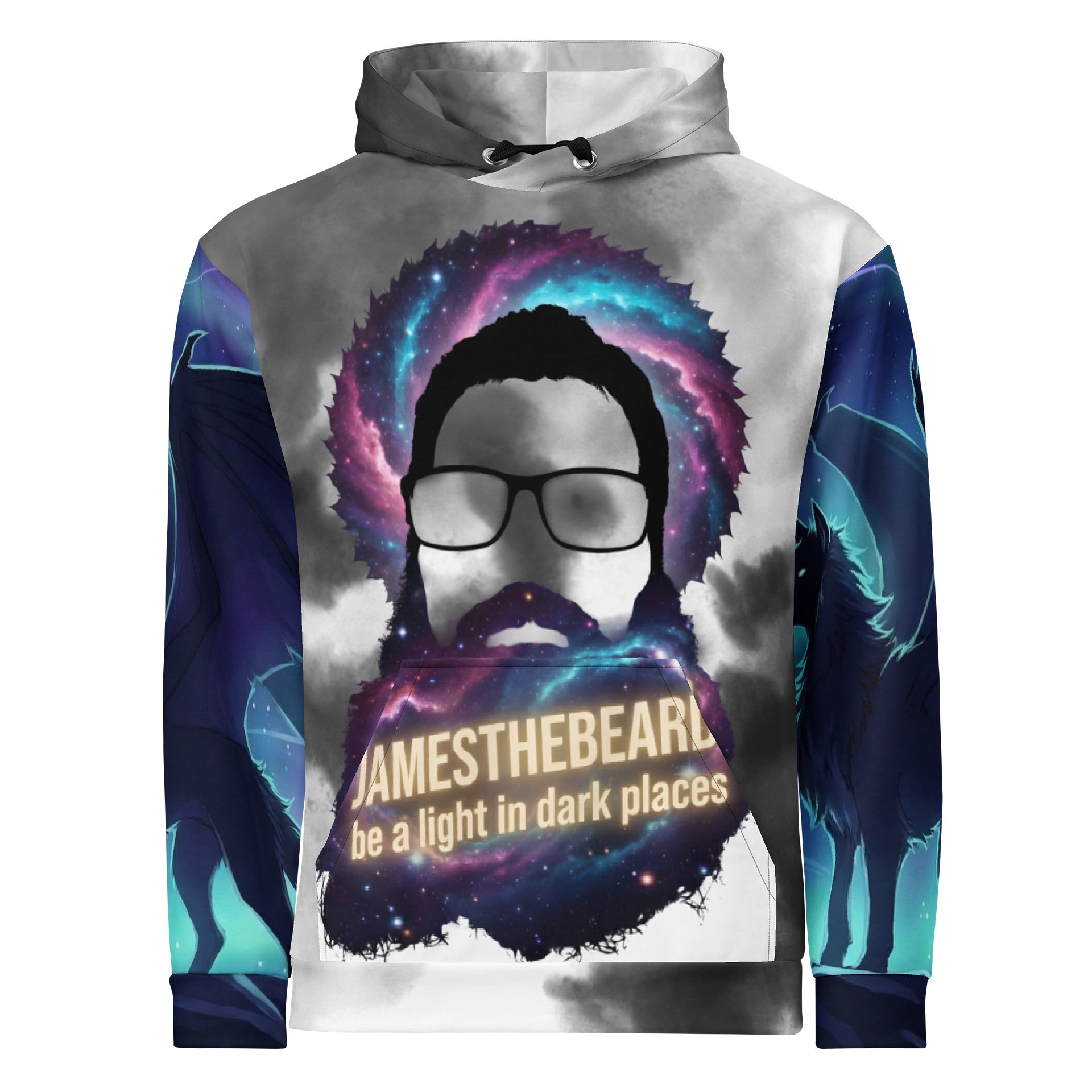 JamesTheBeard Comfort Unisex Cotton Hoodie product image (1)