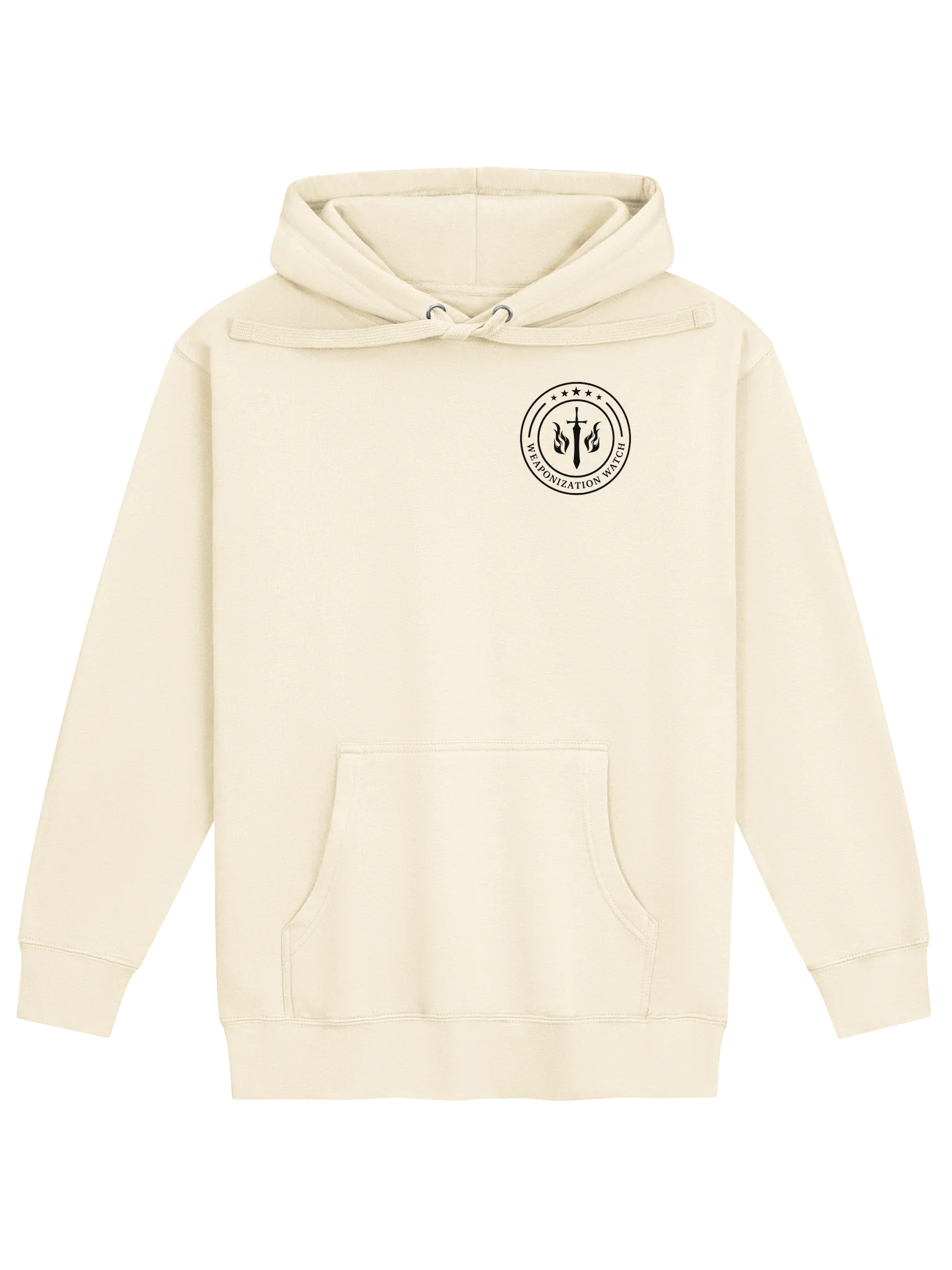 WW “We The People” Premium Hoodie in Ivory product image (1)