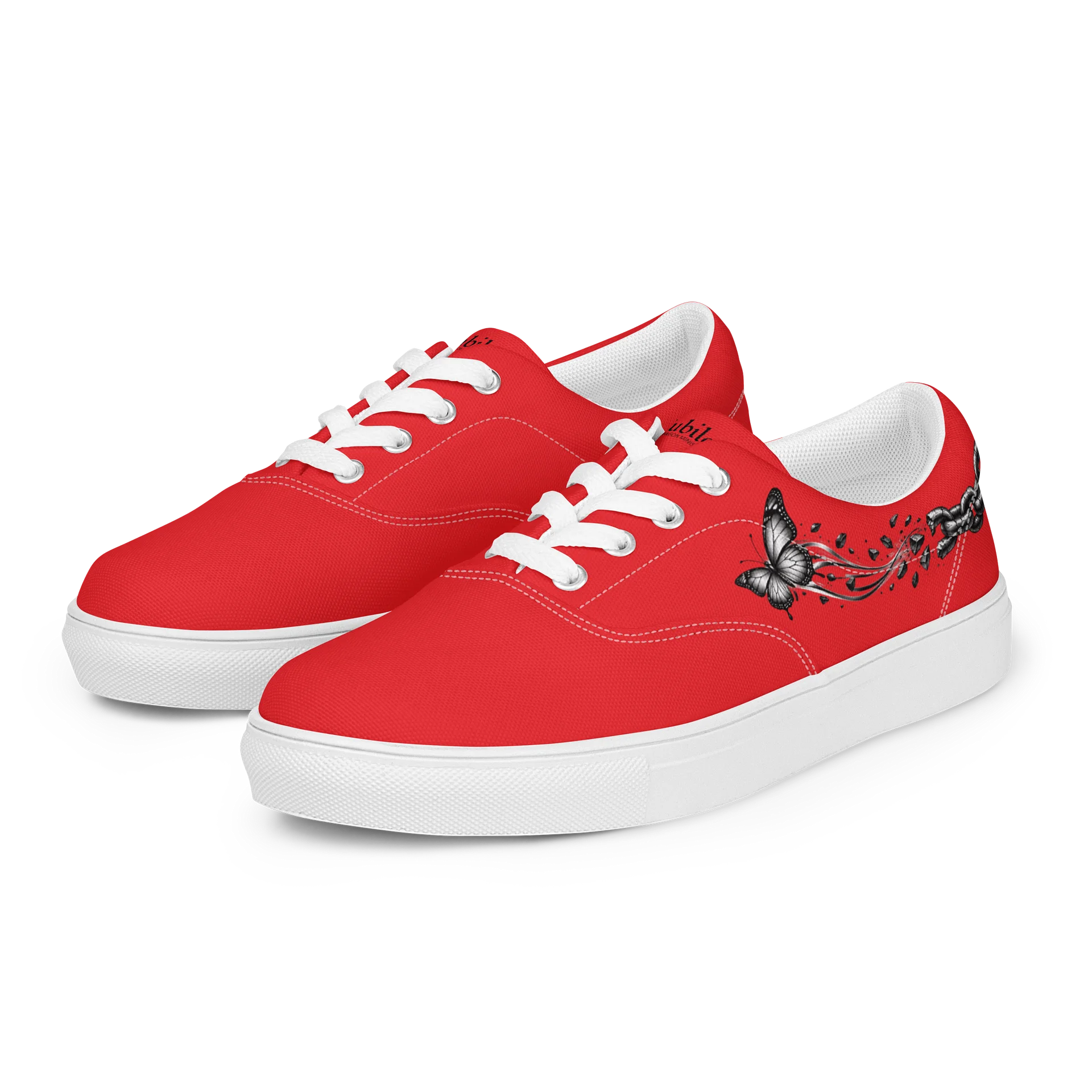 Women's Butterfly Sneakers - Red product image (2)