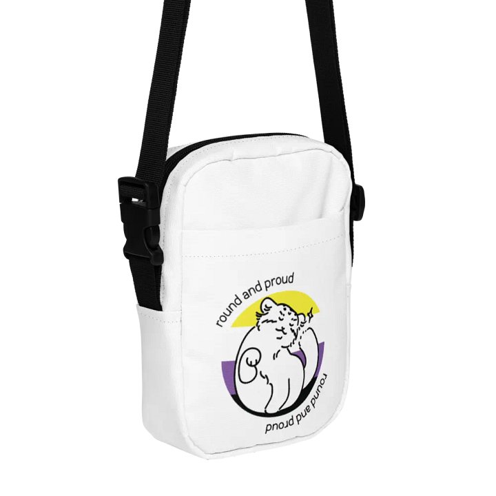 Round and Proud Manul Nonbinary Version - Small Bag product image (1)