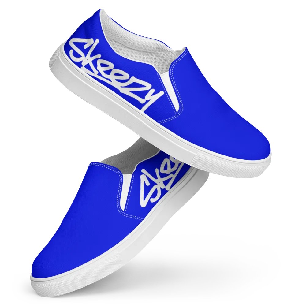 Solid Skeezy Slip-Ons BLU product image (1)