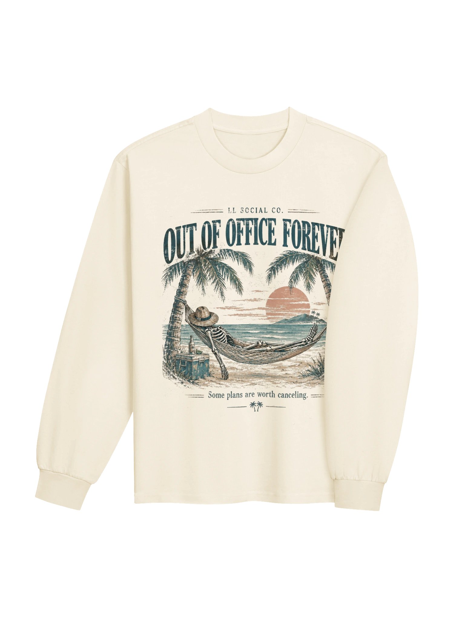 Out of Office Forever Premium Long Sleeve product image (16)