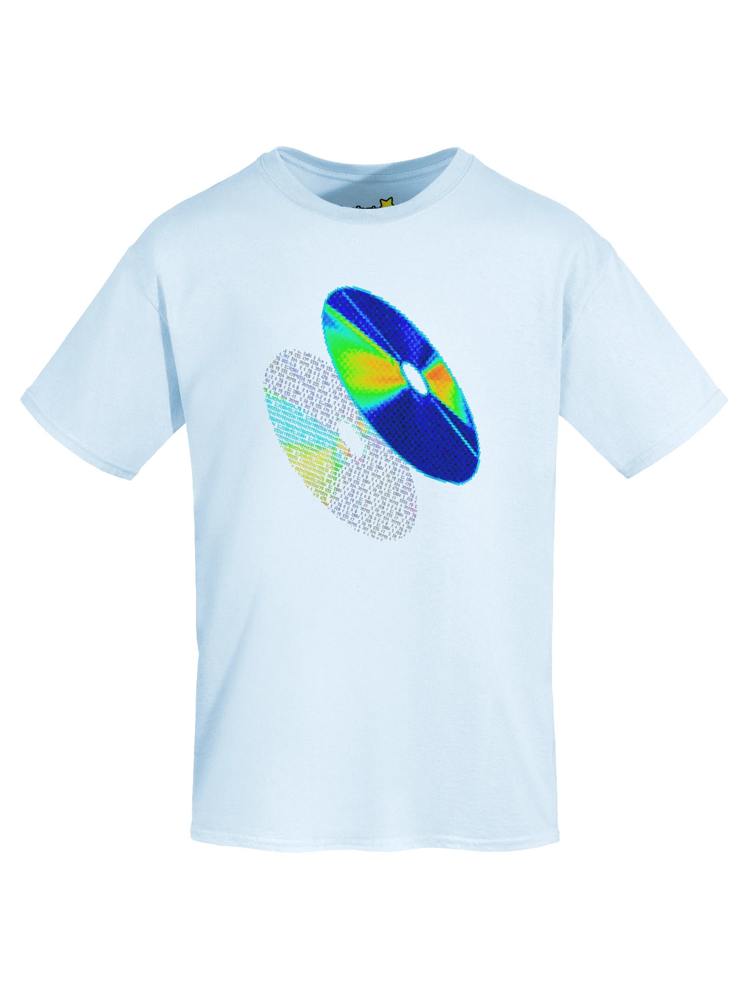 Retro Holographic CD (T-Shirt) product image (4)